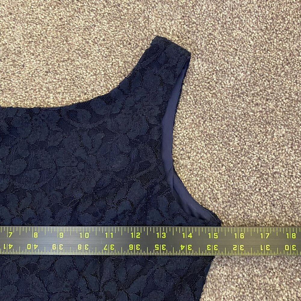 Speechless Womens Dress Size S Navy Floral Lined Sleeveless Back Zip Stretch NWT - Picture 7 of 12